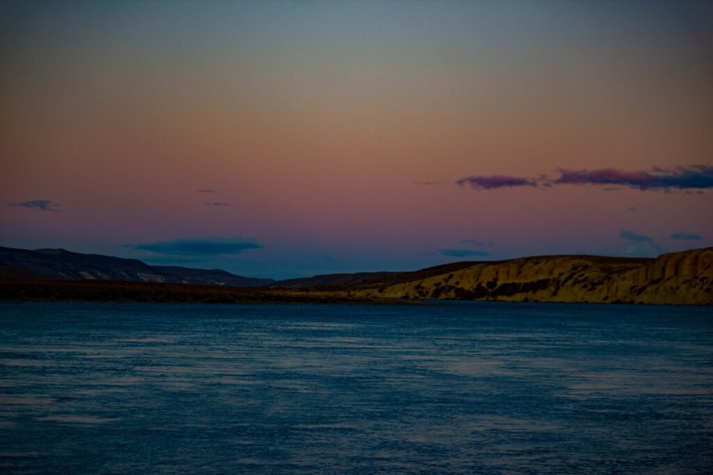 atardecer en la patagonia